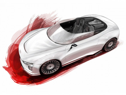 Audi e-tron Spyder Concept: the design