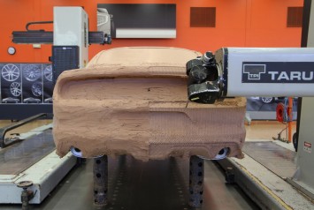 2015 Ford Mustang - Clay Model CNC Milling