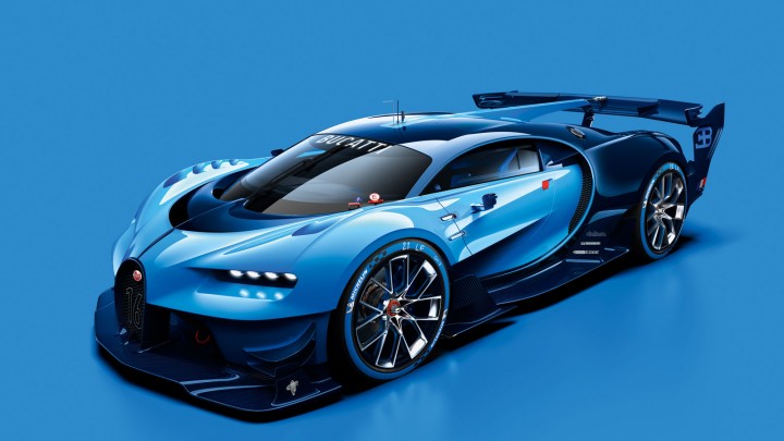 Bugatti Vision Gran Turismo Concept - Exterior Design Render
